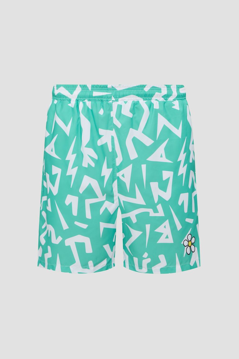 Men's patterned swim shorts